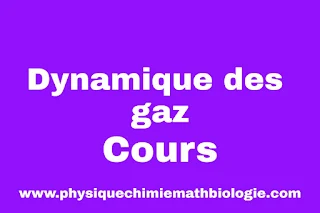 Cours de Dynamique des gaz PDF