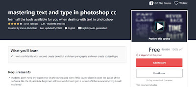 udemy free photoshop course