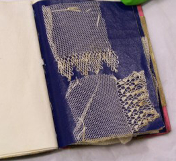 Ellen Kingscote's English Sewing Book Samplers Wisdom and Honour circa 1840s