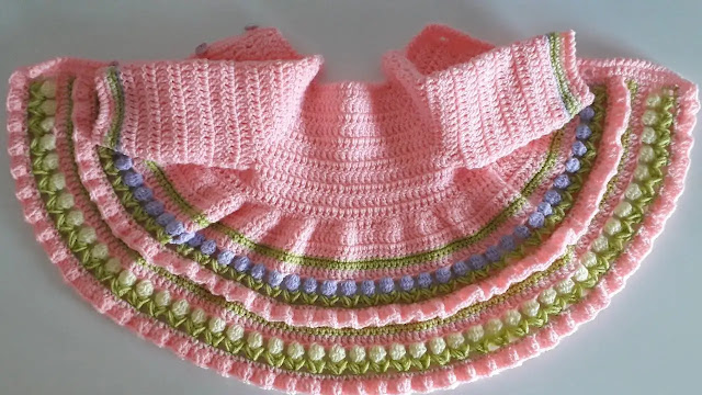 Tutorial de Hermosa Chaqueta de bebé  Carnaval a Crochet