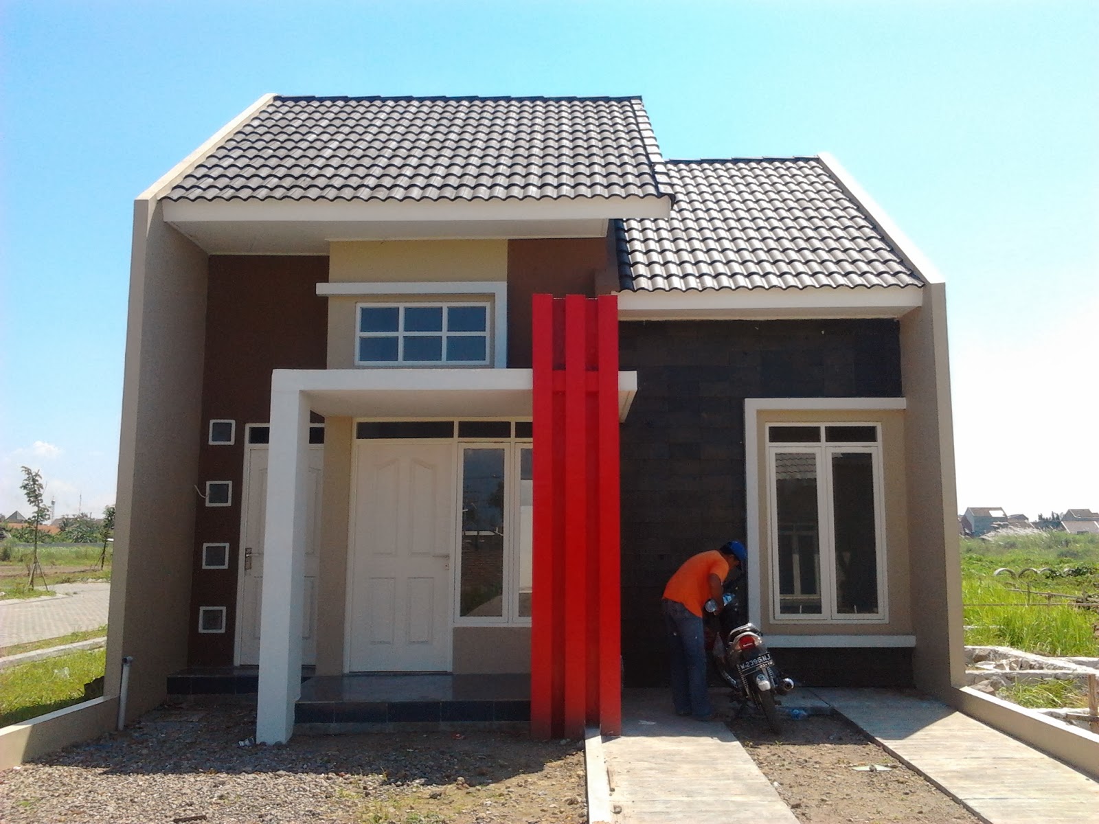 35 Gambar  Desain Rumah  Minimalis Type  36  72 45 60 Terbaru 