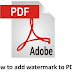 How To Add Watermark in PDF ? [Video Tutorial]
