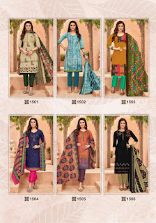 Balaji Cotton Hungama vol 15 Cotton Dress wholesale