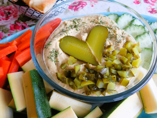 Dill Pickle Hummus