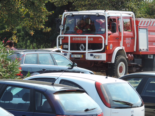 Fire trucks at Oliveira do Hospital