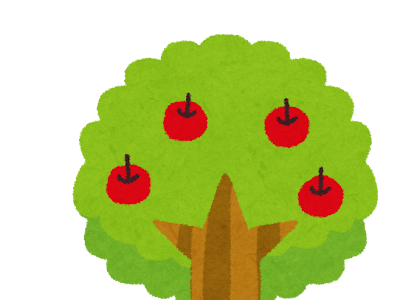 りんご 木 イラスト 580644-りんご 木 イラスト