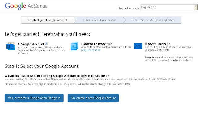 Select Your Google Account
