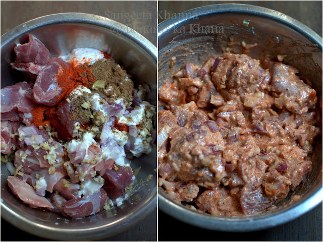 dahi wala gosht or dhaba style mutton curry