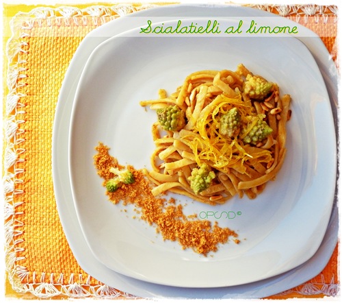 Scialatiell al limone