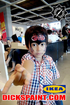 Face Painting Kids IKEA Alam Sutera Tangerang