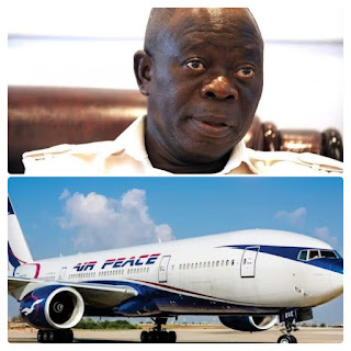 Adams Oshiomhole accuses Air Peace of racketeering after missing flight in Lagos airport