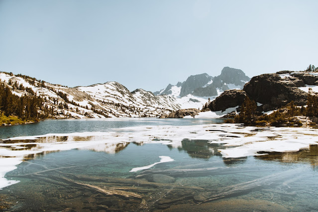 Garnet Lake on the John Muir Trail