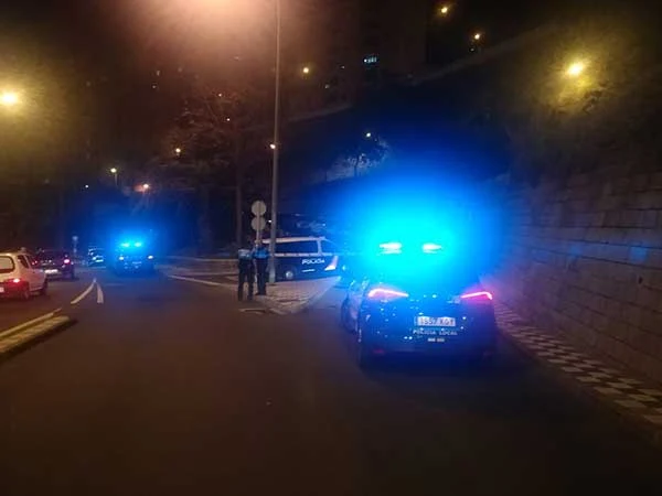 Un hombre muere al caer de un muro en la Bajada de Mata, Las Palmas de Gran Canaria / Foto@PoliciaLPA