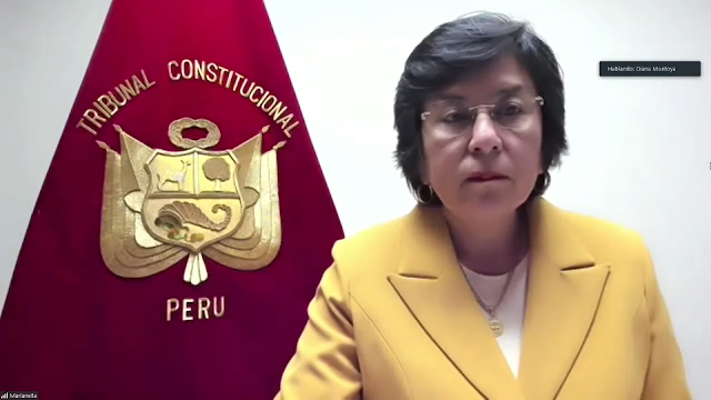 Marianella Ledesma Ramos. Presidenta del Tribunal Constitucional del Perú