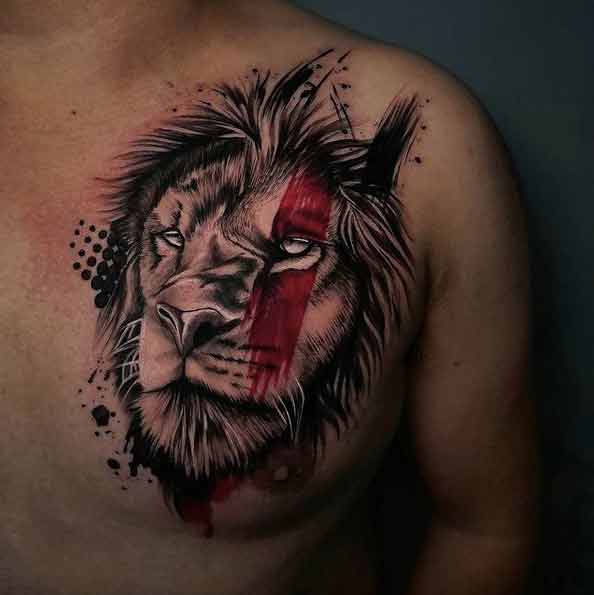 110 tatuagens de leão para sua próxima inspiração!