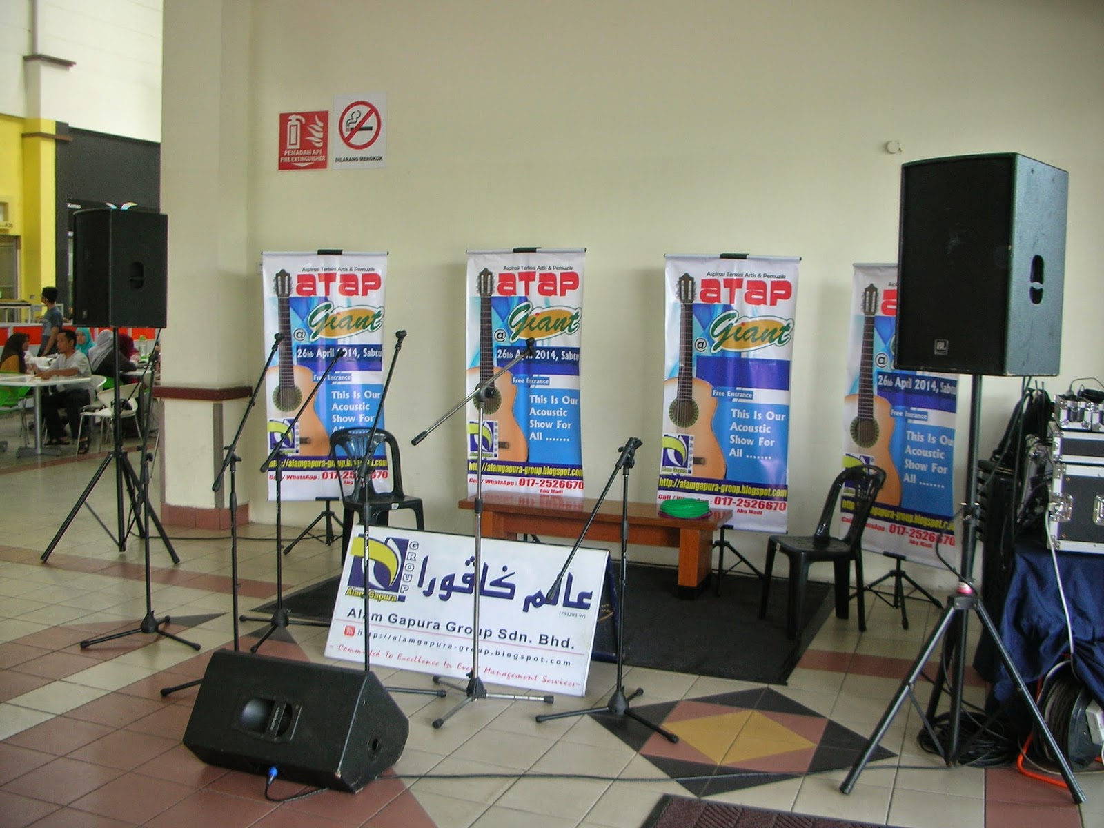 Alam Gapura Group: Gambar2 sekitar program A.T.A.P @ Giant Seksyen 13 Shah Alam, 26hb April 2014 