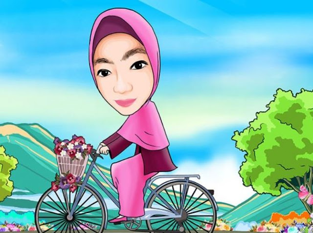 Gambar Karikatur Muslimah