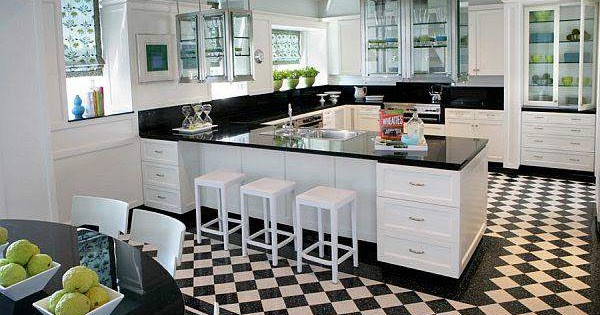 10 Contoh Motif dan Model Lantai Keramik Dapur Yang Bagus 