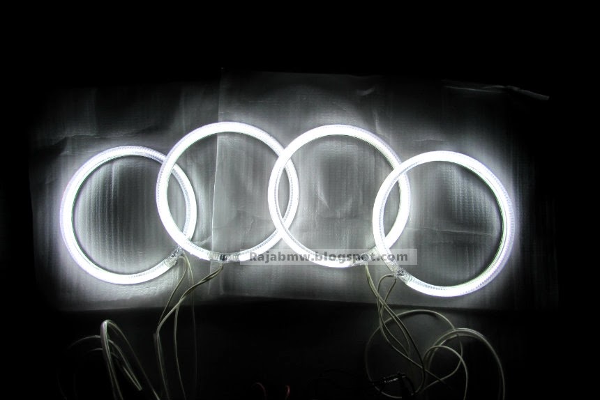 Angel Eyes Ring CCFL BMW E30, E32, E34 Warna Putih Diameter 120mm