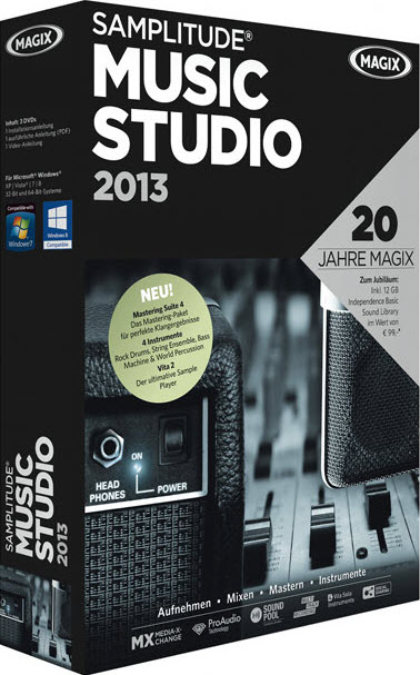 MAGIX Samplitude Music Studio 2013 + Keygen