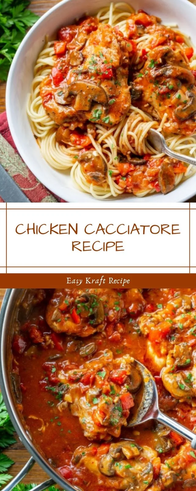 CHICKEN CACCIATORE RECIPE