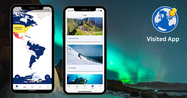 Visited: Travel App for Avid Travelers Seeking Inspiration
