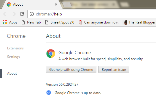 Find Google Chrome Latest Version Number