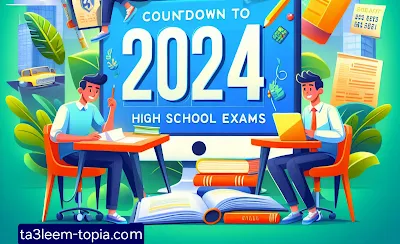 العد التنازلي لامتحانات الثانوية العامة 2024