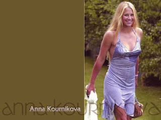 Most Popular Celebrity Anna Kournikova