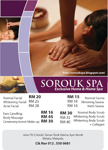 Jasa Desain Flyer - Contoh Flyer Produk Spa dan Wellness