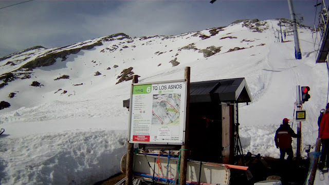 Alto Campoo Esqui Alpino Pista Los Asnos