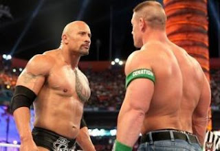 John Cena Vs. Rock (Dwayne Johnson) Wrestling