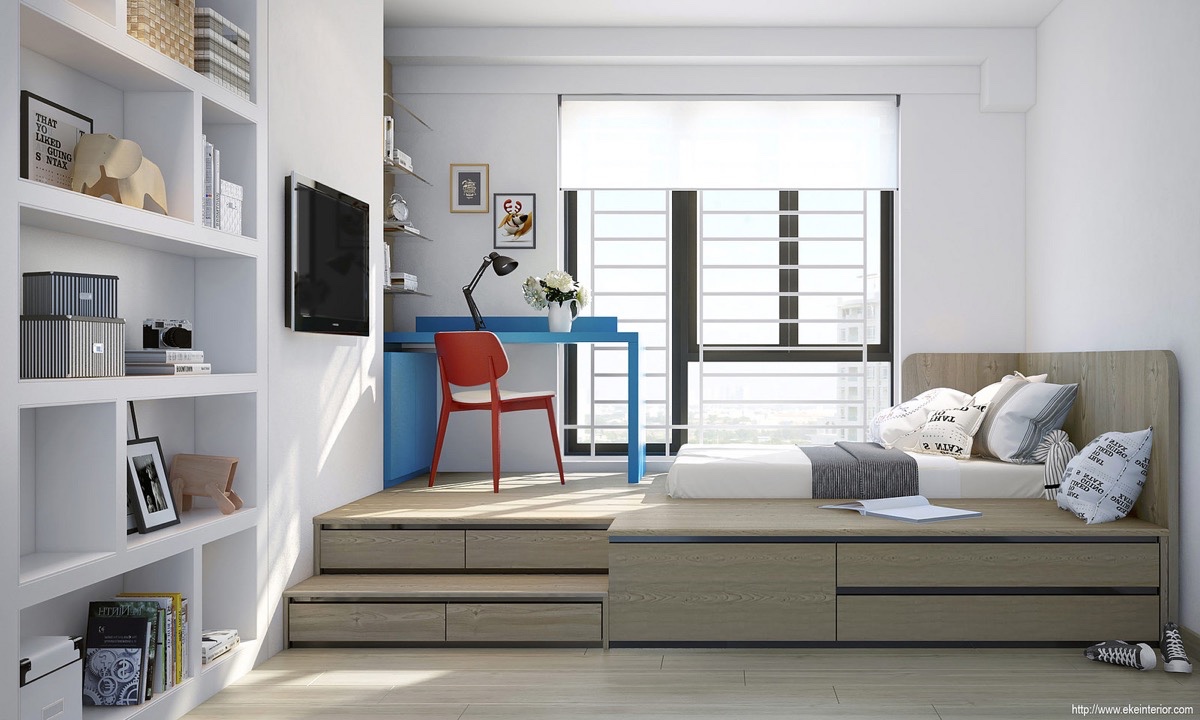 26 Desain Interior Kamar Tidur Sederhana