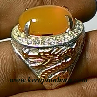 ORANGE CHALCEDONY KODE KB87