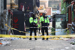 Para Pejabat Korsel Minta Maaf atas Tragedi Halloween di Itaewon