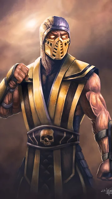 Scorpion Sub Zero Mortal Kombat 4k