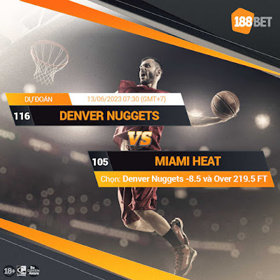 NHẬN ĐỊNH BÓNG RỔ GIẢI NBA Denver Nuggets vs Miami Heat 