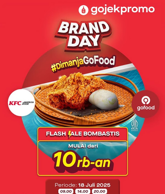 Kode Promo Aplikasi Gojek, GoFood, GrabBike dan GrabCar, Jumat 18 Juli 2025, Diskon Mulai Rp.10 Ribu