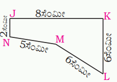 Perimeter And Area Of Simple Geometrical Figures Class 4 Solutions In Kannada