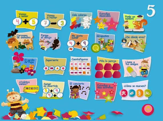 http://primerodecarlos.com/Repaso%20infantil%205%20a%C3%B1os%20PAPELILLOS/papelillos5.html