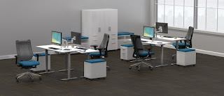 Height Adjustable Mayline Tables