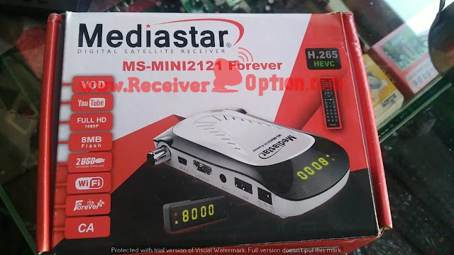 MEDIASTAR MS-MINI 2121 FOREVER HD RECEIVER البرنامج الجديد V200 28 أبريل 2022