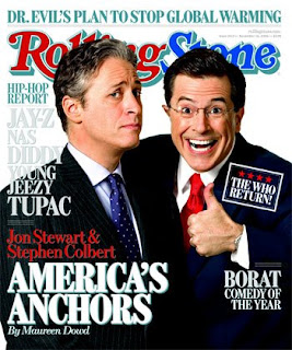 Rolling Stone Jon Stewart Stephen Colbert