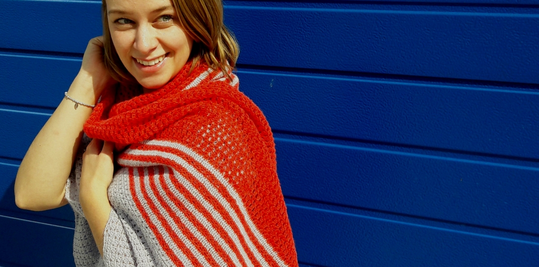 Crochet shawl pattern, sunrise shawl | Happy in Red Crochet shawl pattern, sunrise shawl | Happy in Red