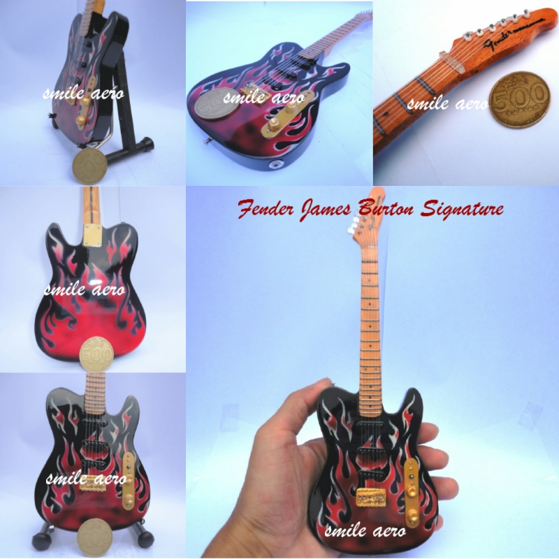 Miniatur Gitar  Fender James Burton Signature Miniatur 