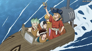 ドクターストーン アニメ 3期3話 七海龍水 Nanami Ryusui | Dr. STONE Season 3 Episode 3