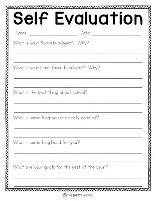 Student self evaluation