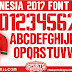 FREE DOWNLOAD: Indonesia 2017 Football Font by Sports Designss_Download Indonesia Font