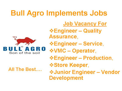 Bull Agro Implements Jobs