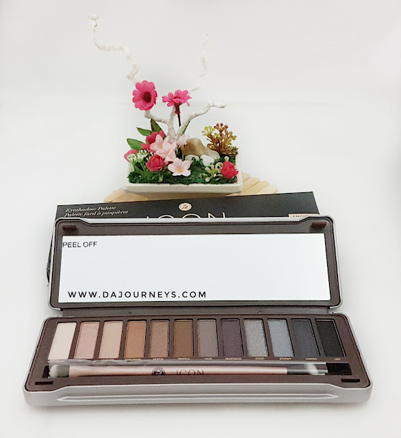 [Review] ICON EYE SHADOW Smoked Palette by Absolute New York